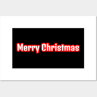 Merry Christmas T Shirt Posters and Art